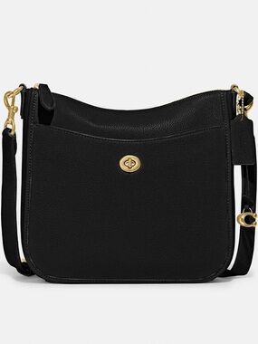 Coach Chaise Crossbody Bag in black